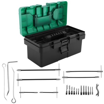 23x Packing Extractor Set Gland Packing Extraction Removal Kit with Toolbox
