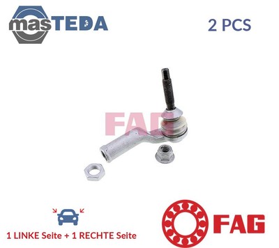 840 1390 10 SPURSTANGENKOPF AXIALGELENK FAG 2PCS FÜR FORD MONDEO V,GALAXY III