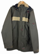Eddie Bauer EBTEK GORE-TEX Parka Jacket Shell Size L Hooded Zip Men's