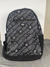 Vans "Off The Wall" Black White Backpack