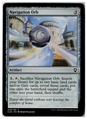 Navigation Orb 329 Commander Legends: Battle for Baldur's Gate MTG LP