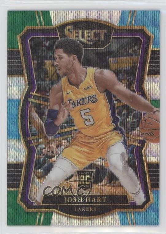 2017-18 Panini Select Premier Level Tri-Color Prizm Josh Hart #130 p7i