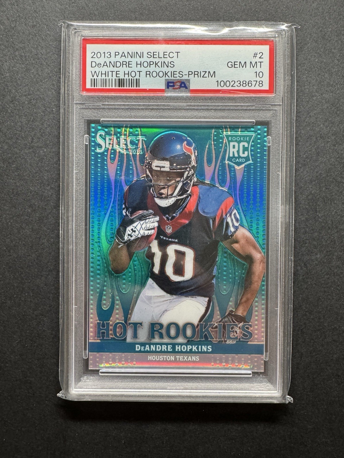 DeAndre Hopkins Panini Select White Hot Rookies #2 Base