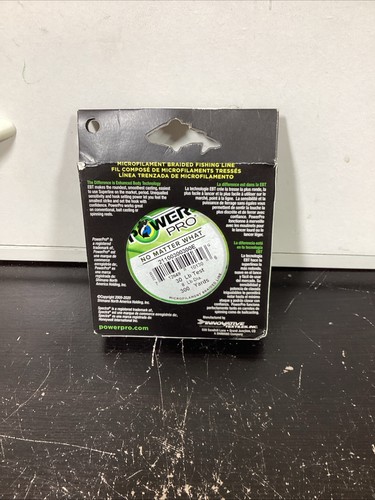 Línea de pesca trenzada Power Pro 30 libras 300 yardas verde musgo - Imagen 3 de 5