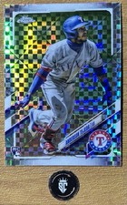 Anderson Tejada 2021 Topps Chrome X-Fractor Rookie Card #184 Texas Rangers