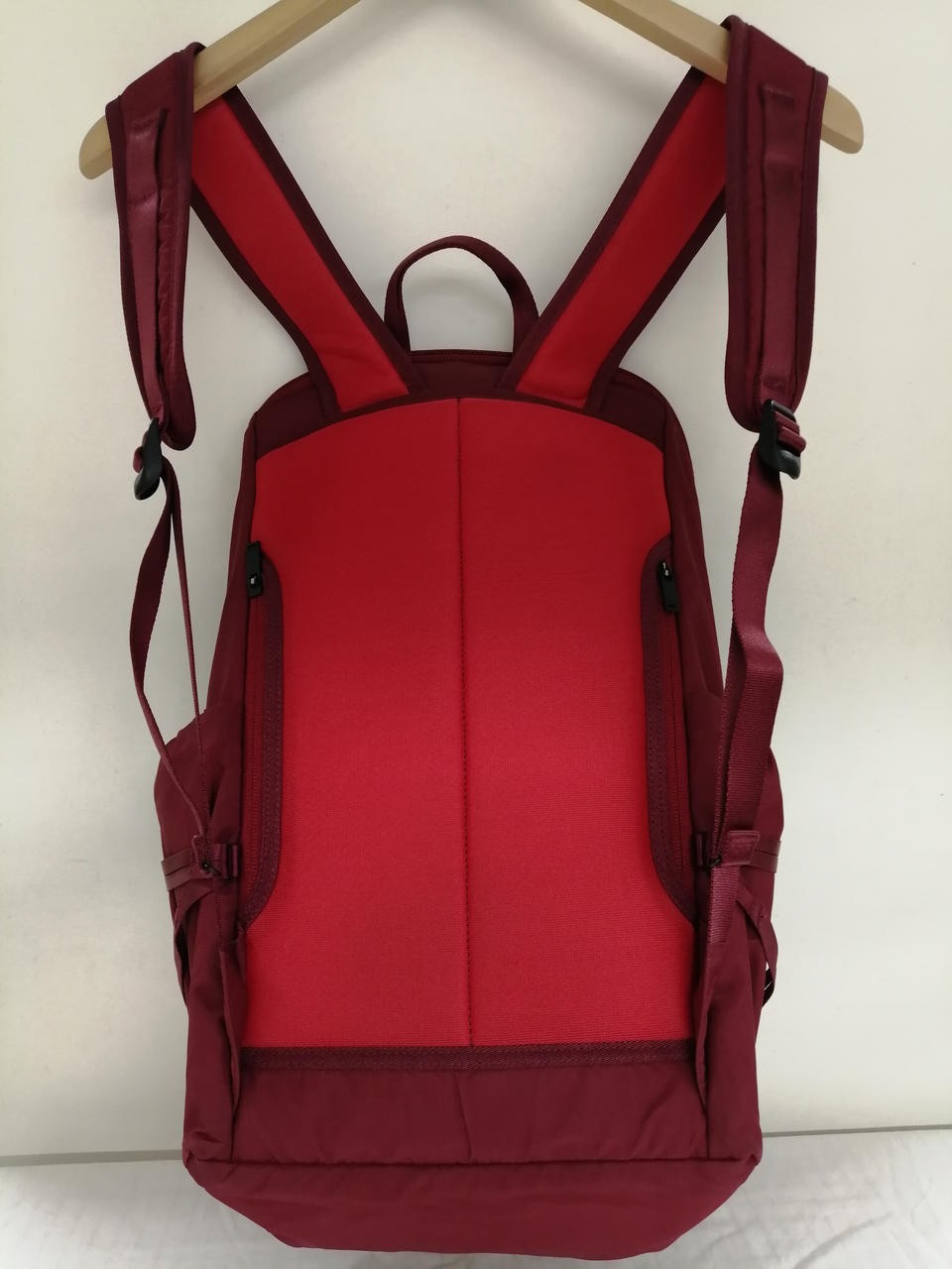 CAPE BACKPACK Model RED Missing Handle Stain PORT… - image 2
