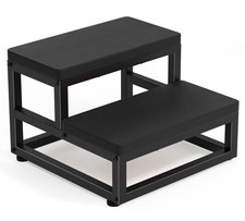 Dwustopniowy stołek dla dorosłych i dzieci - wodoodporny stopień łóżka HDPE z regulowanym nie-