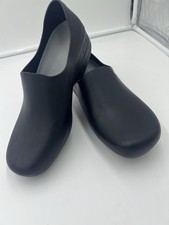 STICKY SHOES Waterproof Chefs Kitchen Nurses Clogs. Womens Size 9.5B Black New