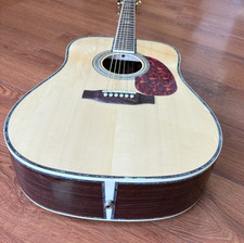 Tastiera in palissandro per chitarra acustica D45 corpo in legno massello di abete