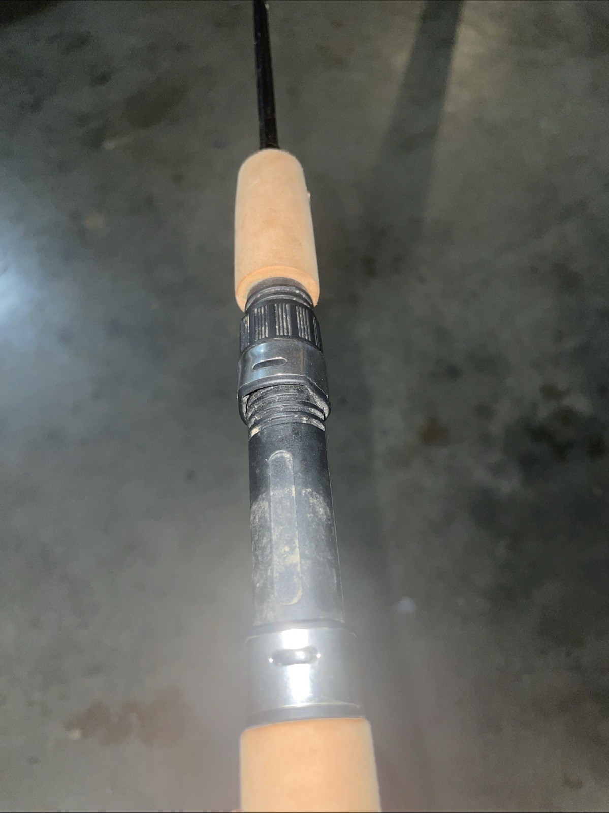 2 Foot Micro Collapsible Ice Fishing Or Regular Baitcaster RodNot Including Reel