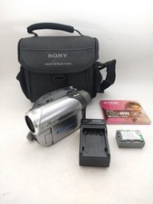 Sony Handycam DVD Camcorder  Model DCR-DVD203  TESTED, NEW BATTERY