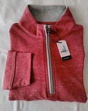 NWT MEDIUM Johnnie-O Amber 1/4 Zip Sully Pullover MSRP 128