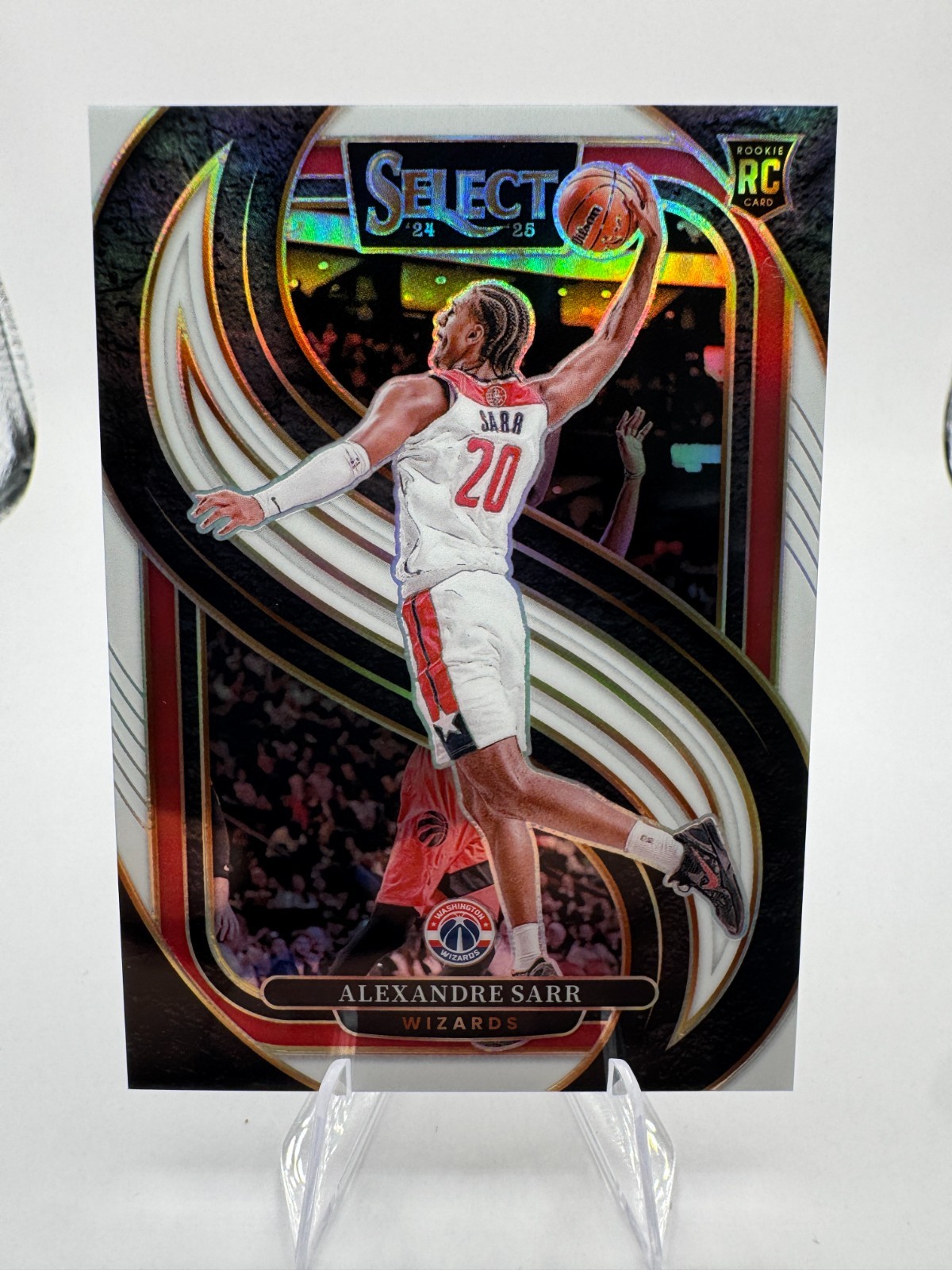 2024-25 Panini Select - Alexandre Sarr #185 Premier White Prizm /149