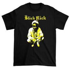 Slick Rick The Ruler Old School Hip Hop T-shirt Black Tee All Sizes Xy289