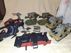 G.I.JOE 6 VEHICLE LOT! LOOK!!