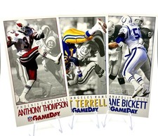Upper Deck 1991 Gameday NFL Football 12-Card Lot Anthony Thompson Ty Detmer