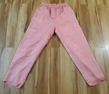 Studio Ray Pink Silk Pants Womens Size Large ...