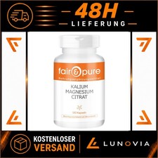 Fair & Pure Kalium Magnesium Citrat 180 Kapseln vegan ohne Magnesiumstearat