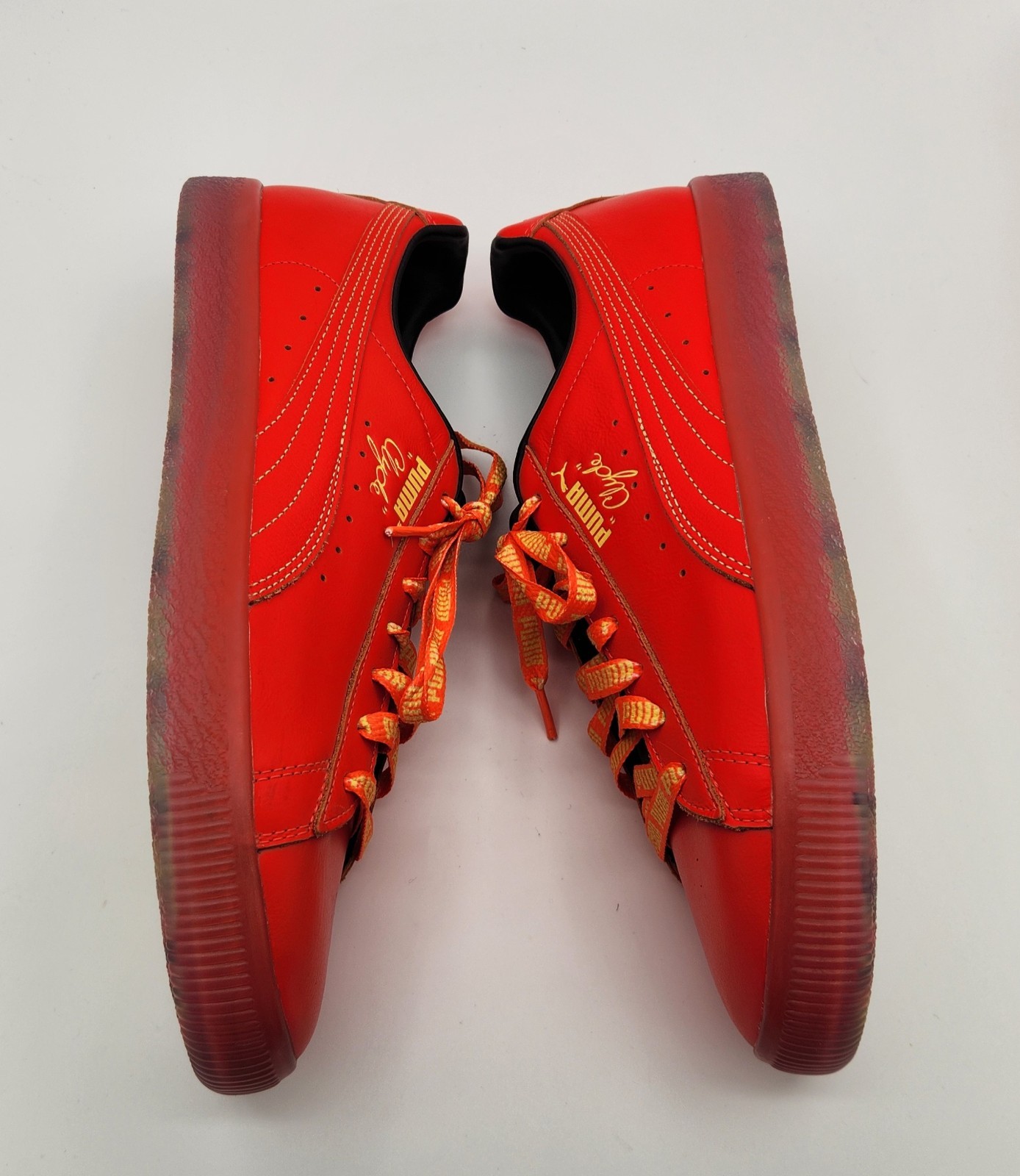 Puma Clyde Game Winner Leather Sneakers Mens size 12 New thumbnail 4