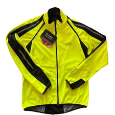 Gore Bike Wear Men’s L Phantom Jacket Neon Zip Off Sleeves