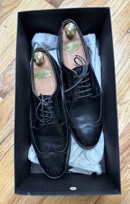 Allen Edmonds Stuttgart Black Wingtip Oxford Men