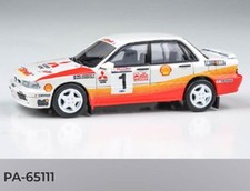 PARAGON MODELS 1/64 Mitsubishi Galant VR4 1991 Rally Malaysia LHD Diecast New