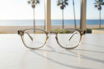 EYEVAN webb LLT 47◻︎22－145 EYEVAN Eyeglasses 47-22-145 WEBB SMK | eBay