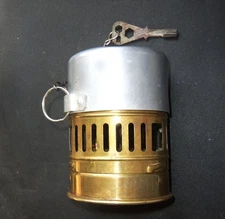 Vintage Svea 123 Backpack Camp Stove Sweden Cup With Lock & Key