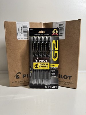 Pilot G2 0.7 mm Premium Gel Roller Pens 60 pens 