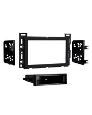 Metra - Dash Kit for Select 2004-2012 Chevrolet Pontiac DIN DDIN - Matte Black