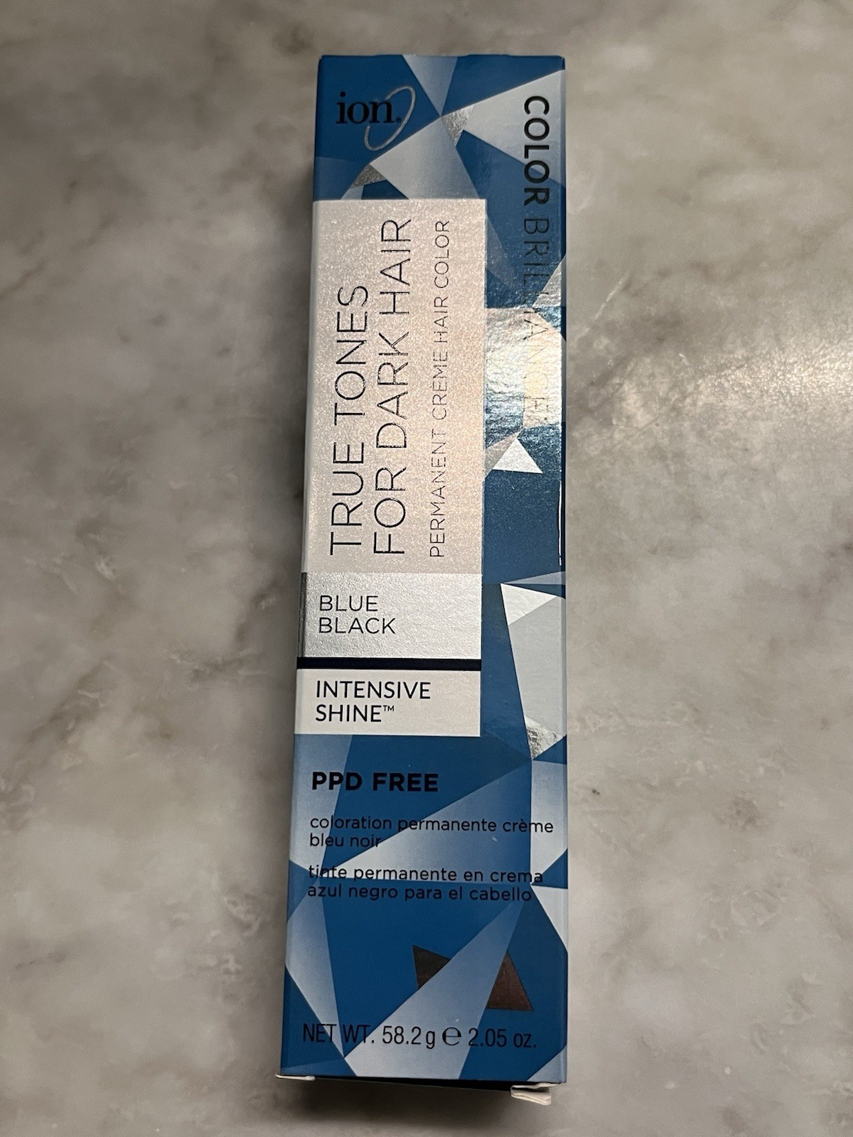 Brilliance Blue Black Ppd-free Permanent Creme Hair Dye 58.2