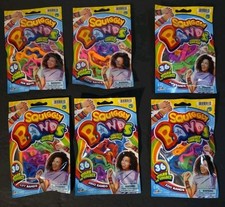 Squiggly Bands 6 Different Kinds Farm,Sea,Dino,Zoo, Fun And Lift Bands NEW 36 Pc