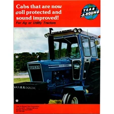 Year-A-Round Cab Corporation 6600 Mankato MN Vintage Farming Leaflet SJ21