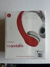 LilGadgets Connect Wired Kids Headphones for School with Mic, Volume Limited