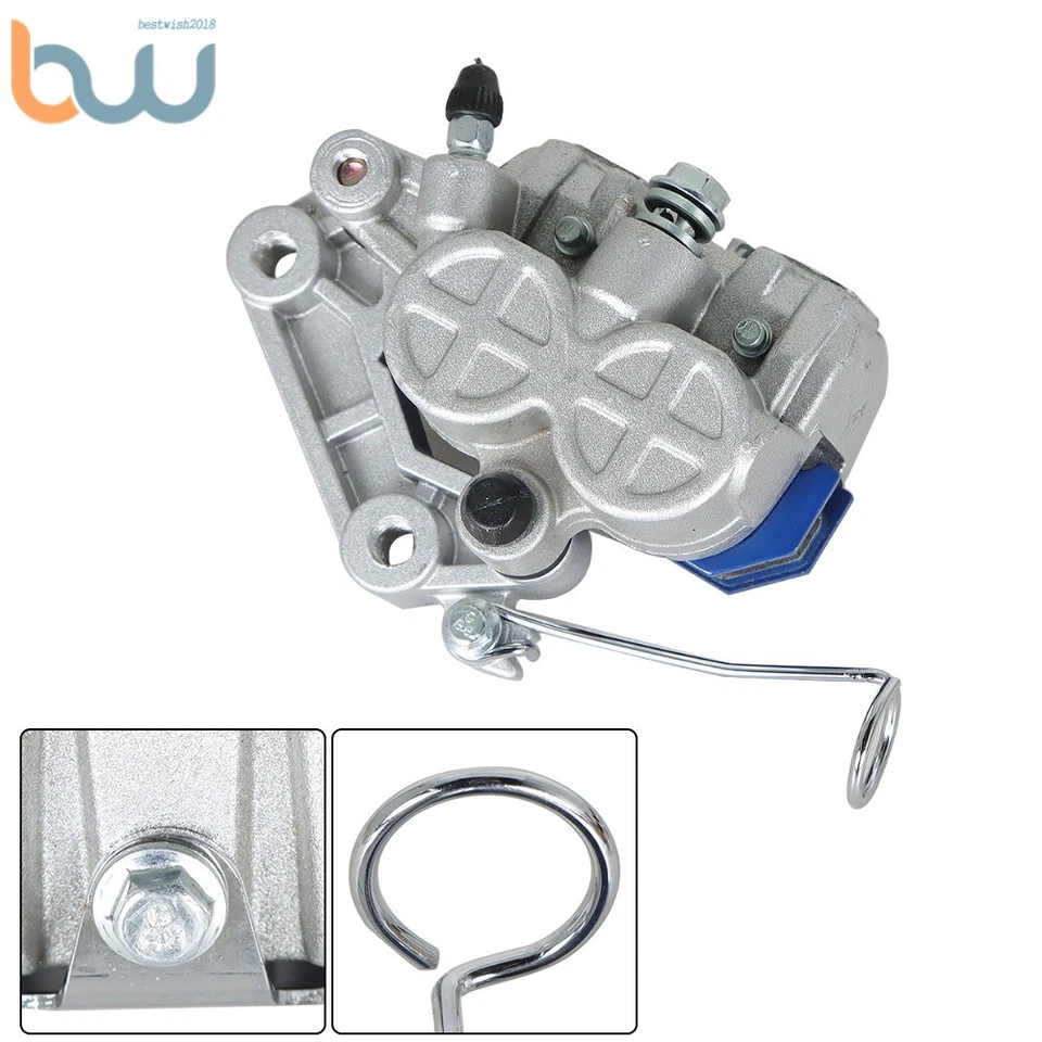 Front Brake Lower Pump Master Hydraulic Disc Motorcycle Cylinder Caliper Kit - Image 4 of 4