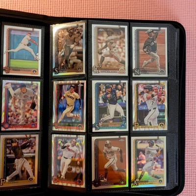 [2025 Topps Chrome MLB] Full Set: 230 Var. Refractors + 70 Base Binder + Ohtani