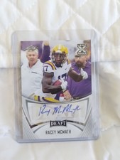 2021 Leaf Draft - Autographs Racey McMath #BA-RM2 (AU, RC) Rookie