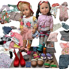 Huge Our Generation 18 Doll Lot - 2 Dolls, Ou...
