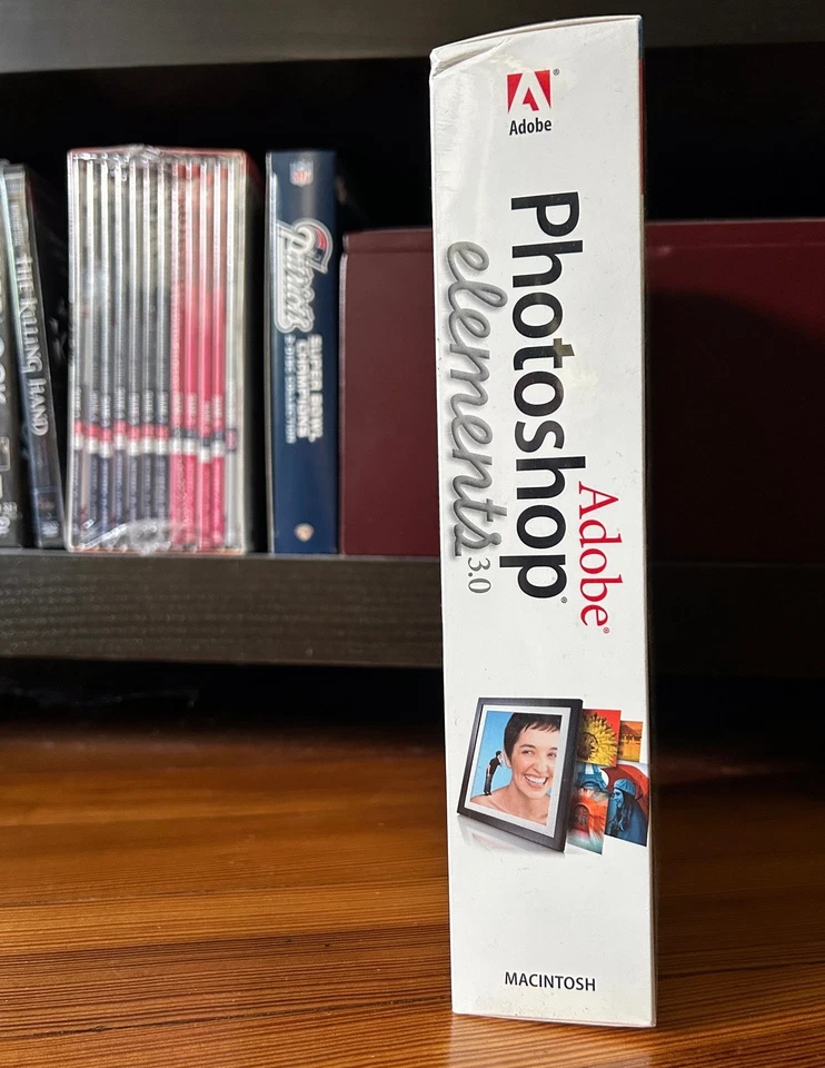 Adobe Photoshop Elements 3.0 for Macintosh NEVER OPENED Includes Healing Brush - Image 4 of 4