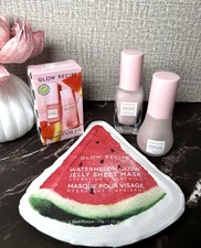 Glow Recipe Watermelon Glow Mini Set Serum Toner Moisturizer Sheet Mask