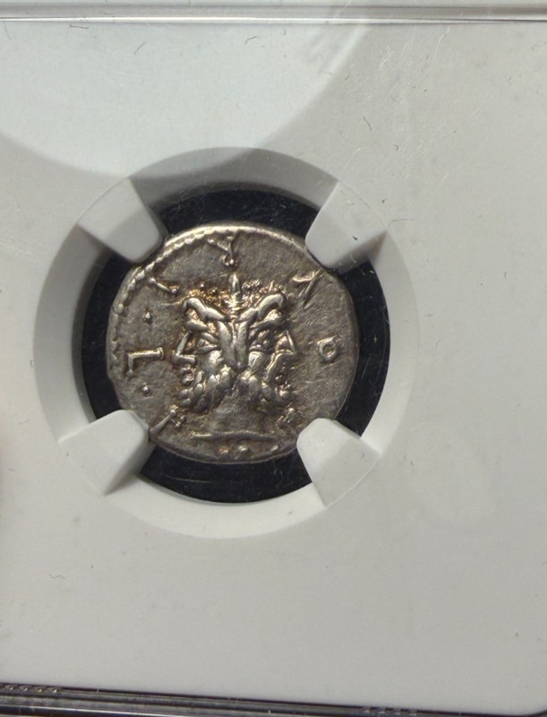 (#102847) Roman Republic: M Furius 121-119 BC  NGC Ch VF! (see video!)