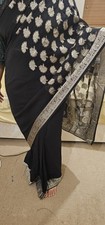 Beautiful Black Banarasi Sari