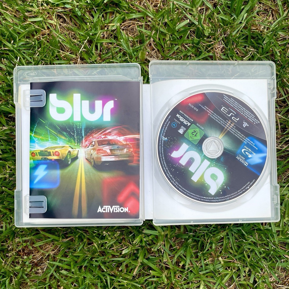 Sony PlayStation 3 Ps3 Blur Game Rated PG PAL Includes Manual for