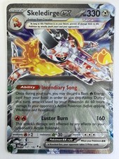 Skeledirge ex Holo Double Rare SV04: Paradox Rift 137/182 NM Pokemon TCG