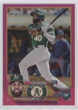2023 Topps Chrome Magenta Refractor 98/399 Dermis Garcia Dermis García #183 18gt