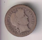 1902-O BARBER DIME 90% SILVER NEW ORLEANS 10¢ UNITED STATES AMERICA TEN CENTS