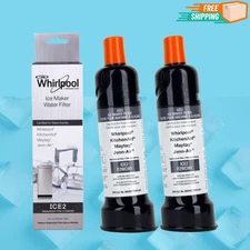 2 Pack Of Whirlpool ICE2 F2WC9I1 Refrigerator Water Filter OEM NSF Certified