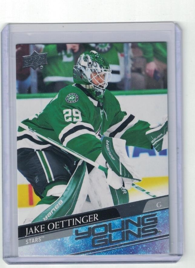 Jake Oettinger 2020-21 Upper Deck Young Guns  #246 UD