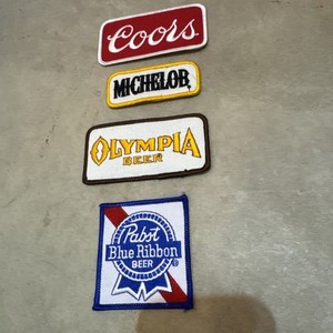vintage beer patches