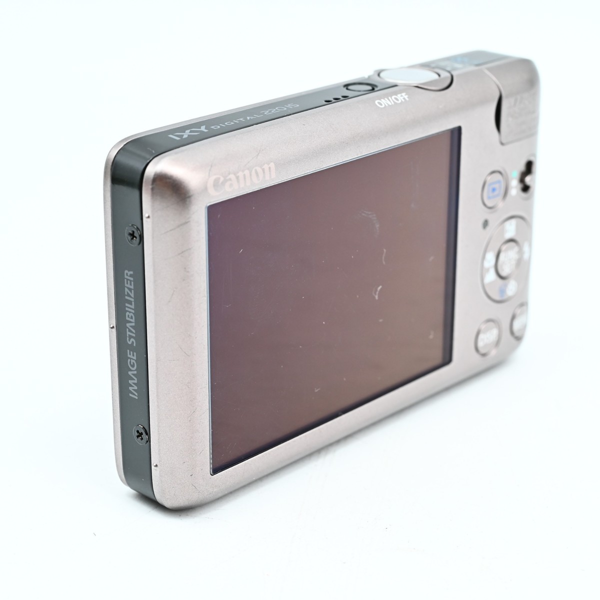 Canon IXY DIGITAL 220 IS 12.1MP Compact Digital Camera Brown [Near